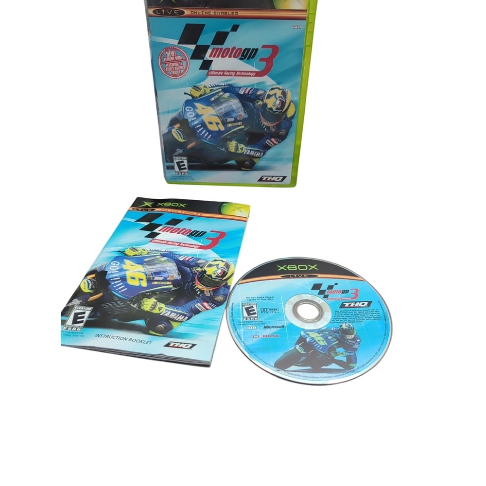 MotoGP Moto GP 3 (Original Xbox) CIB COMPLETE